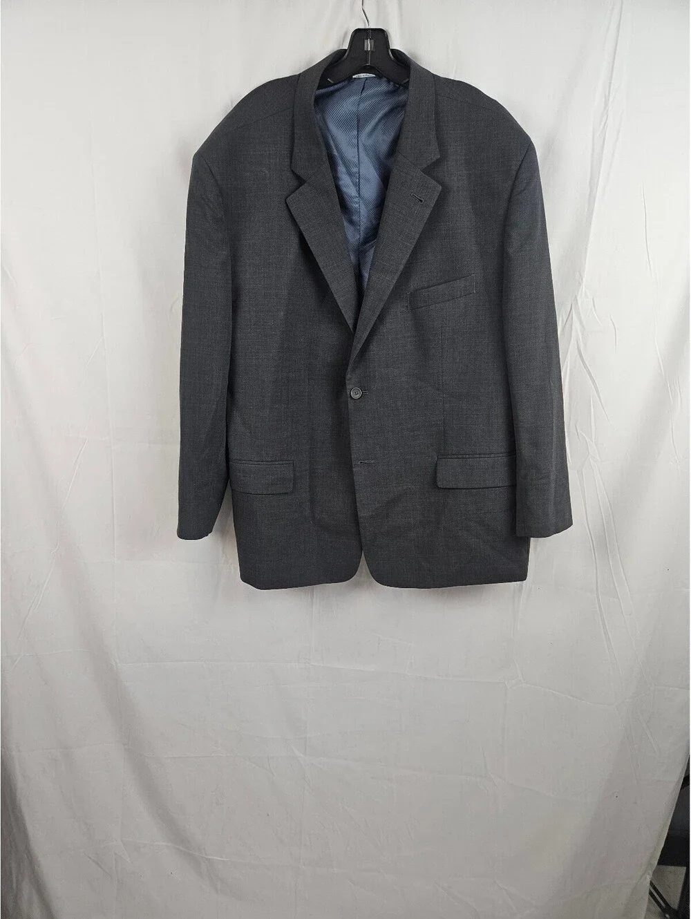 Oak Hill Perfect Fit Gray Men's Suit Jacket 52 R Regular